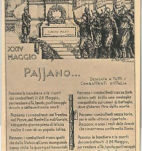 CARTOLINA d'Epoca - MILITARE  :  COMBATTENTI D'ITALIA - Tagliaferri