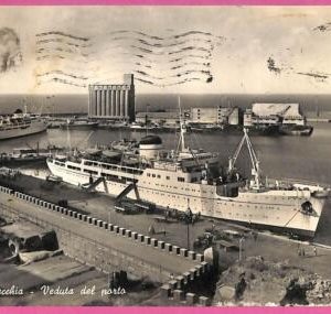 af8136 - ITALY - VINTAGE POSTCARD Ansichtskarten - Civitavecchia Lazio Ship Navi