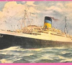 af8137 - ITALY - VINTAGE POSTCARD Ansichtskarten - Ship "Nea Mellas" Navi