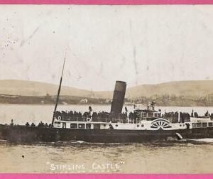 af8135 - GB - VINTAGE POSTCARD Ansichtskarten -  Ship "Stirling Castle" Navi
