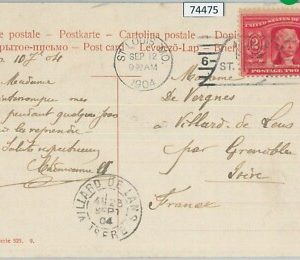 74475 - USA - POSTAL HISTORY - 1904 Wolrd Fair SPECIAL POSTMARK on POSTCARD