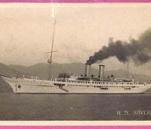 af8150 - Italy -VINTAGE POSTCARD Ansichtskarten - 1930 - Ship R.N.Savoia Navi