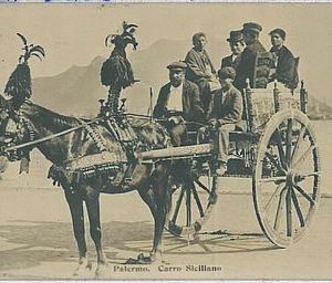 35806   CARTOLINA d'Epoca PALERMO / SICILIA - Carretto SICILIANO