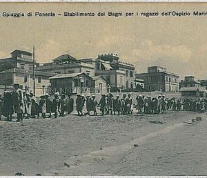 CARTOLINA d'Epoca ROMA - Anzio : SPIAGGIA - BELLISSIMA!  1912