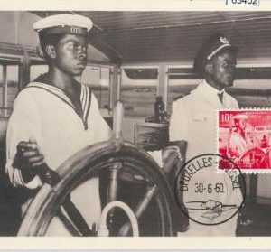 63402 -  BELGIUM - POSTAL HISTORY: MAXIMUM CARD 1960 -  INDEPENDENCE of CONGO
