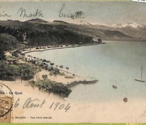 ad4878 - SWITZERLAND Schweitz - Ansichtskarten VINTAGE POSTCARD - Ouchy - 1904