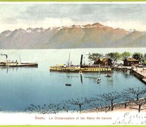 ad4879 - SWITZERLAND Schweitz - Ansichtskarten VINTAGE POSTCARD - Ouchy - 1907