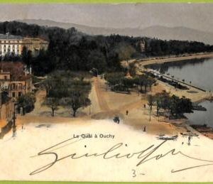 ad4881 - SWITZERLAND Schweitz - Ansichtskarten VINTAGE POSTCARD - Ouchy - 1902