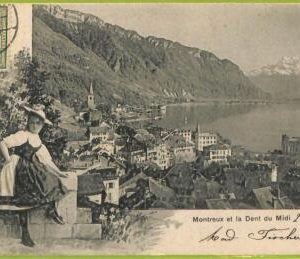 ad4765 - SWITZERLAND Schweitz - Ansichtskarten VINTAGE POSTCARD - Montreux -1901