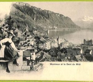 ad4770- SWITZERLAND Schweitz - Ansichtskarten VINTAGE POSTCARD - Montreux