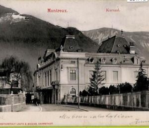 ad4772- SWITZERLAND Schweitz - Ansichtskarten VINTAGE POSTCARD - Montreux -1906