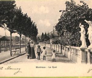 ad4771- SWITZERLAND Schweitz - Ansichtskarten VINTAGE POSTCARD - Montreux -1904