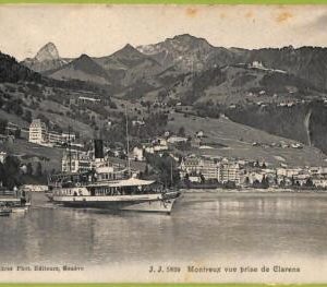 ad4767- SWITZERLAND Schweitz - Ansichtskarten VINTAGE POSTCARD - Montreux -1909