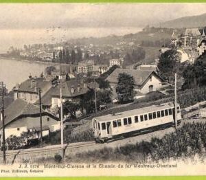 ad4777 - SWITZERLAND Schweitz - Ansichtskarten VINTAGE POSTCARD - Montreux- 1909