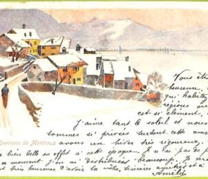 ad4778 - SWITZERLAND Schweitz - Ansichtskarten VINTAGE POSTCARD - Montreux
