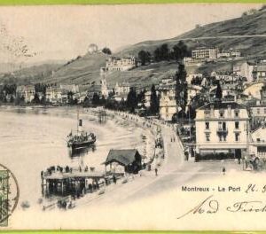 ad4782 - SWITZERLAND Schweitz - Ansichtskarten VINTAGE POSTCARD - Montreux -1901