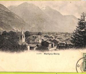 ad4736 - SWITZERLAND Schweitz - Ansichtskarten VINTAGE POSTCARD - Martigny -1904