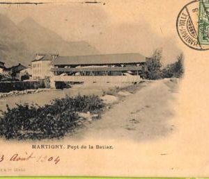 ad4735 - SWITZERLAND Schweitz - Ansichtskarten VINTAGE POSTCARD - Martigny -1904