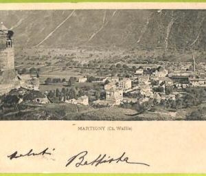 ad4739 - SWITZERLAND Schweitz - Ansichtskarten VINTAGE POSTCARD - Martigny -1905