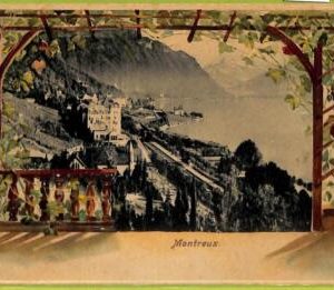 ad4787 - SWITZERLAND Schweitz - Ansichtskarten VINTAGE POSTCARD - Montreux-1904