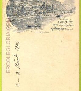 ad4786 - SWITZERLAND Schweitz - Ansichtskarten VINTAGE POSTCARD - Montreux-1904