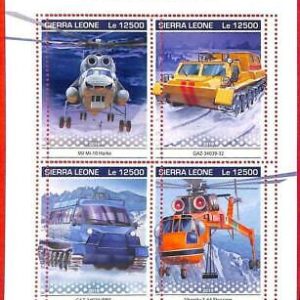A4851 - SIERRA LEONE - FEHLER MISPERF: 2019 Hubschrauber, amphibisches...