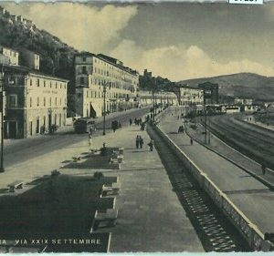 97237  - CARTOLINA d'Epoca -  ANCONA  Citta'  - Via XXIX Settembre 1938 1951