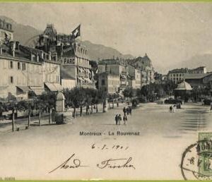 ad4760 - SWITZERLAND Schweitz - Ansichtskarten VINTAGE POSTCARD - Montreux -1901