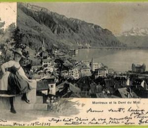 ad4761 - SWITZERLAND Schweitz - Ansichtskarten VINTAGE POSTCARD - Montreux -1902