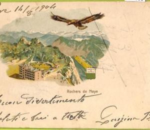 ad4838 - SWITZERLAND  - Ansichtskarten VINTAGE POSTCARD - Rochers-de-Naye -1904