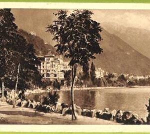ad4750 - SWITZERLAND Schweitz - Ansichtskarten VINTAGE POSTCARD - Montreux -1930