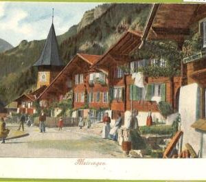 ad4746 - SWITZERLAND Schweitz - Ansichtskarten VINTAGE POSTCARD - Meiringen