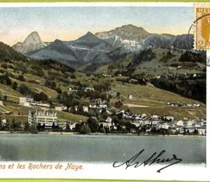 ad4837 - SWITZERLAND  - Ansichtskarten VINTAGE POSTCARD - Rochers-de-Naye -1908
