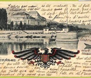 ad4867 - SWITZERLAND  Schweitz - Ansichtskarten VINTAGE POSTCARD-Neuchatel-1902