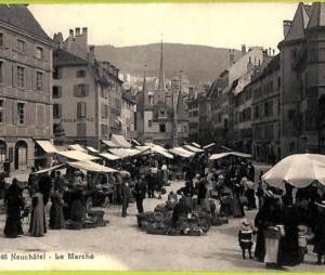 ad4869 - SWITZERLAND  Schweitz - Ansichtskarten VINTAGE POSTCARD-Neuchatel-1919
