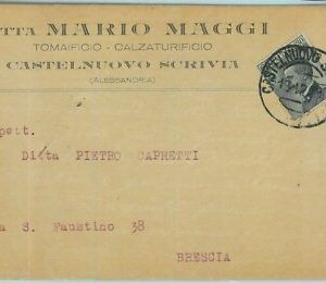 95994 - CARTOLINA d'Epoca - ALESSANDRIA provincia - CASTELFRANCO SCRIVIA 1929