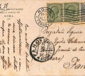 ab0732 - VINTAGE POSTCARD - ROME City: Advertising