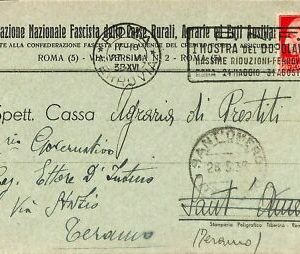 ab0715 - POSTAL VINTAGE - ROMA Ciudad: Publicidad
