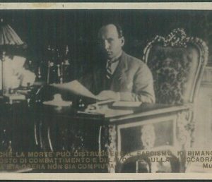 LIB271 - CARTOLINA d'Epoca  - PNF - BENITO