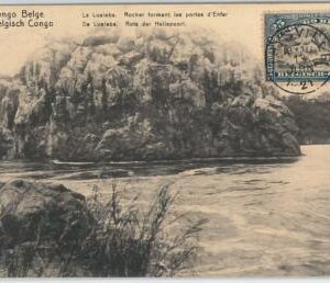59115 - BELGIAN CONGO - POSTAL HISTORY: STATIONERY CARD / Maximum  WATERFALLS