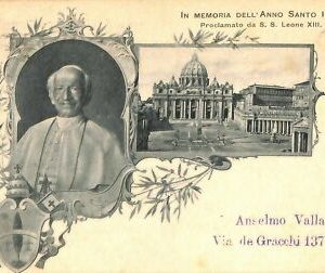 ab0673 - VINTAGE POSTCARD - ROME City: Proclaimed by SS Leone XIII