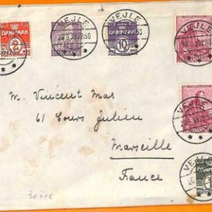 99121 - DINAMARCA - HISTORIA POSTAL - SOBRE a FRANCIA 1939