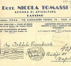 ab0720 - POSTAL VINTAGE - ROMA Ciudad: Publicidad