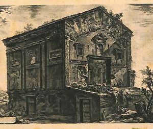 ab0699 - VINTAGE POSTKARTE - ROM Stadt: Tempel der Camene
