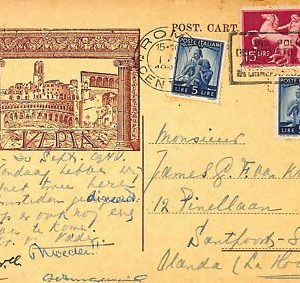 ab0690 - VINTAGE POSTCARD - ROME City