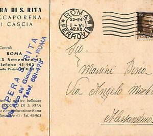 ab0739 - VINTAGE POSTCARD - ROME City: Advertising