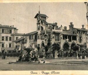 ab0700 - VINTAGE POSTCARD - ROME City: Piazza Mincio