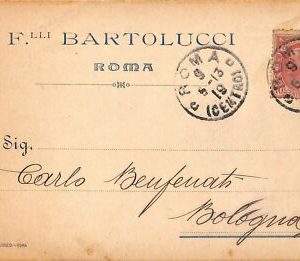 ab0740 - VINTAGE POSTKARTE - ROM Stadt: Werbung