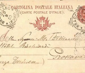 ab0744 - VINTAGE POSTKARTE - ROM Stadt: Werbung
