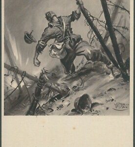LIB294 - CARTOLINA d'Epoca MILITARE Propaganda Illustrata - PNF : PISANI